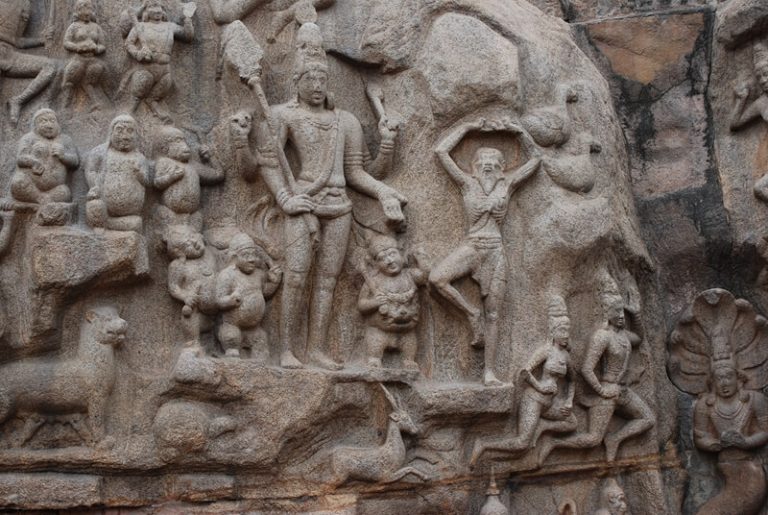 The Great Relief at Mahabalipuram • The Mysterious India